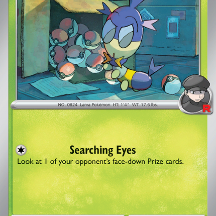 Team Rocket's Blipbug #015/182 Common (Reverse Holofoil) / Destined Rivals