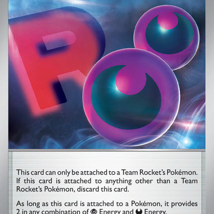 Team Rocket's Energy #182/182 Uncommon (Reverse Holo) / Destined Rivals