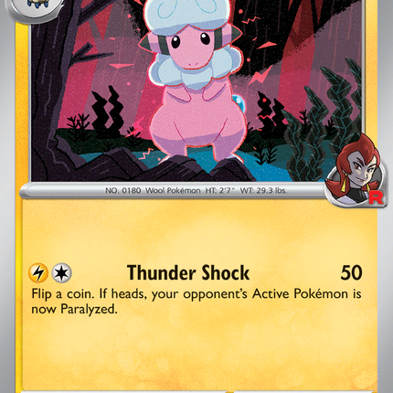 Team Rocket's Flaaffy #073/182 Common (Reverse Holofoil) / Destined Rivals