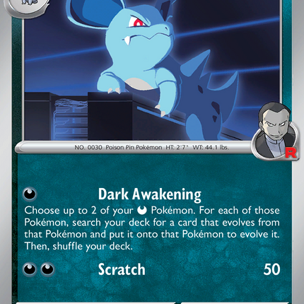 Team Rocket's Nidorina #115/182 Common / Destined Rivals