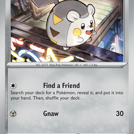 Togedemaru #073/094 Common (Reverse Holofoil) / Phantasmal Flames