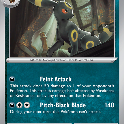 Umbreon #059/131 Rare (Reverse Holofoil) / Prismatic Evolutions