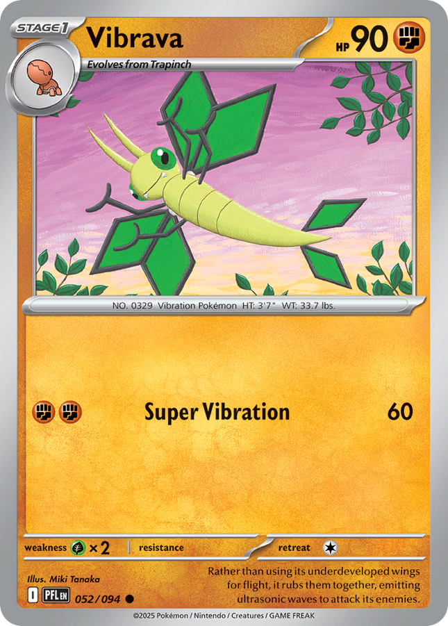 Vibrava #052/094 Common / Phantasmal Flames
