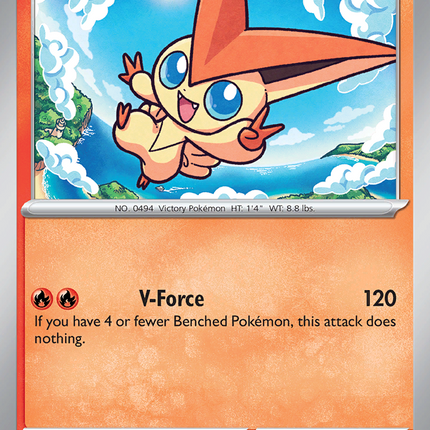 Victini #012/086 Rare (Poke Ball Pattern) / Black Bolt