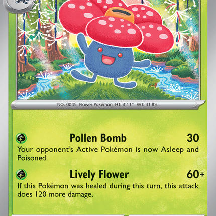 Vileplume #003/094 Rare (Holofoil) / Phantasmal Flames