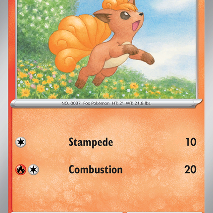Vulpix #019/132 Common (Reverse Holofoil) / Mega Evolution