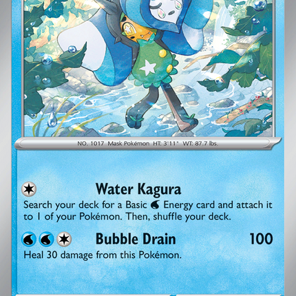 Wellspring Mask Ogerpon #067/182 Uncommon (Reverse Holofoil) / Destined Rivals