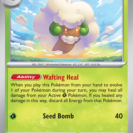 Whimsicott #008/131 Rare (Holofoil) / Prismatic Evolutions