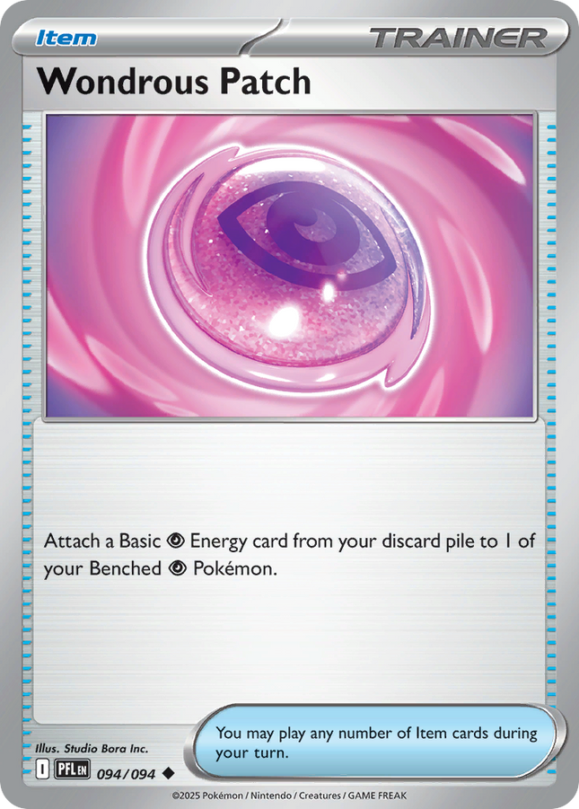 Wondrous Patch #094/094 Uncommon (Reverse Holofoil) / Phantasmal Flames