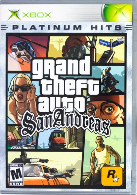 Grand Theft Auto San Andreas [Platinum Hits] (Xbox)