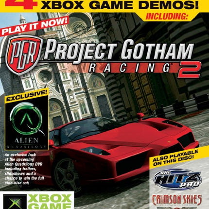 Xbox Magazine Demo Disc #26 Holiday 2003 Project Gotham Racing 2 (Xbox)