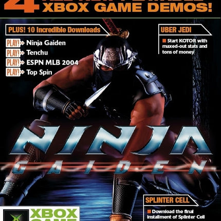 Xbox Magazine Demo Disc #28 March 2004 Ninja Gaiden (Xbox)