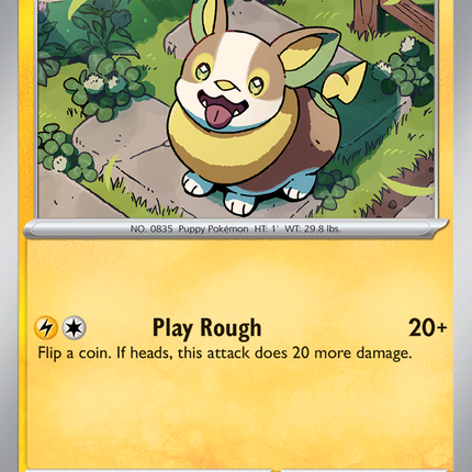 Yamper #030/094 Common (Reverse Holofoil) / Phantasmal Flames