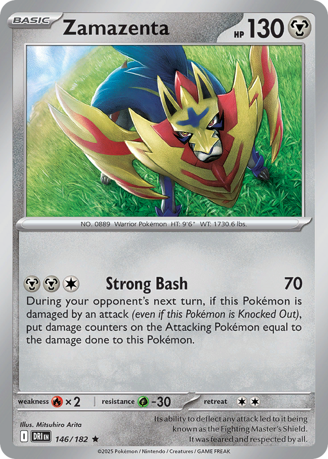 Zamazenta #146/182 Rare (Holofoil) / Destined Rivals