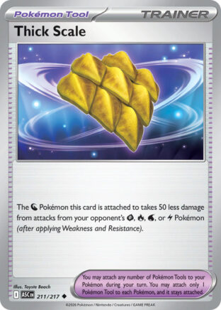 Thick Scale #211/217 Uncommon / Ascended Heroes